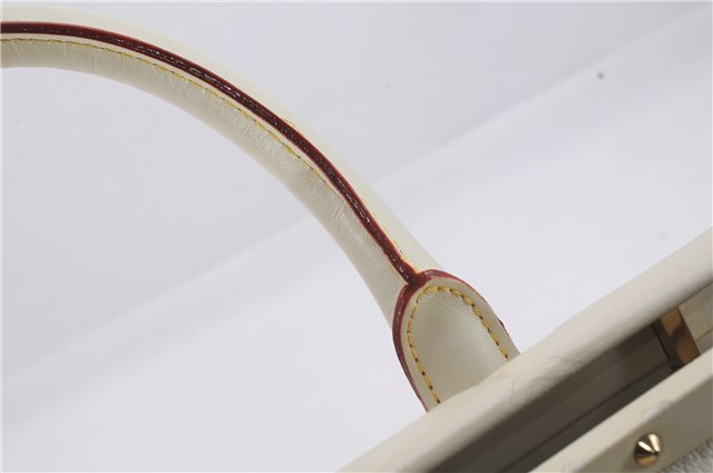 Auth Louis Vuitton Suhali L'ingenieux PM Shoulder Hand Bag Ivory M91811 LV 4967D