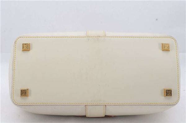 Auth Louis Vuitton Suhali L'ingenieux PM Shoulder Hand Bag Ivory M91811 LV 4967D