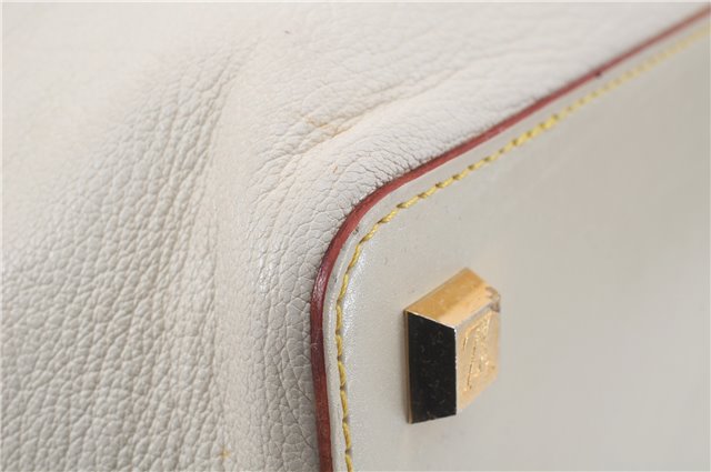 Auth Louis Vuitton Suhali L'ingenieux PM Shoulder Hand Bag Ivory M91811 LV 4967D