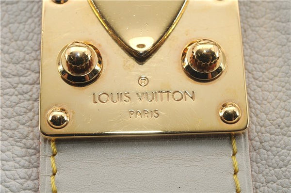 Auth Louis Vuitton Suhali L'ingenieux PM Shoulder Hand Bag Ivory M91811 LV 4967D