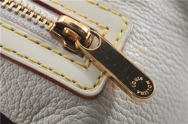 Auth Louis Vuitton Suhali L'ingenieux PM Shoulder Hand Bag Ivory M91811 LV 4967D