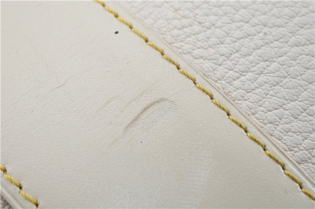 Auth Louis Vuitton Suhali L'ingenieux PM Shoulder Hand Bag Ivory M91811 LV 4967D