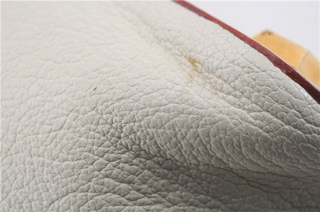 Auth Louis Vuitton Suhali L'ingenieux PM Shoulder Hand Bag Ivory M91811 LV 4967D