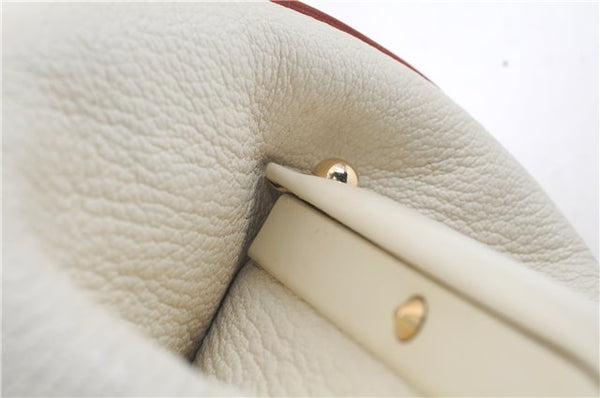 Auth Louis Vuitton Suhali L'ingenieux PM Shoulder Hand Bag Ivory M91811 LV 4967D