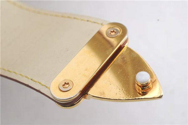 Auth Louis Vuitton Suhali L'ingenieux PM Shoulder Hand Bag Ivory M91811 LV 4967D