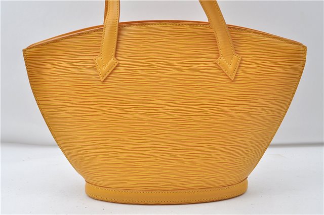 Authentic Louis Vuitton Epi Saint Jacques Hand Bag Yellow M52279 LV 4969D