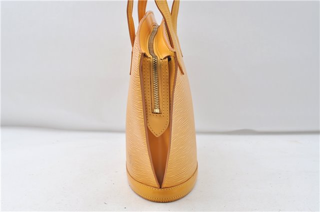 Authentic Louis Vuitton Epi Saint Jacques Hand Bag Yellow M52279 LV 4969D