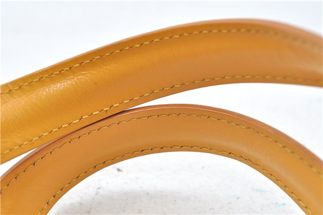 Authentic Louis Vuitton Epi Saint Jacques Hand Bag Yellow M52279 LV 4969D