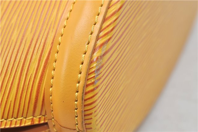 Authentic Louis Vuitton Epi Saint Jacques Hand Bag Yellow M52279 LV 4969D