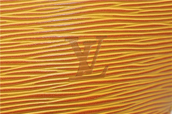 Authentic Louis Vuitton Epi Saint Jacques Hand Bag Yellow M52279 LV 4969D