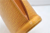 Authentic Louis Vuitton Epi Saint Jacques Hand Bag Yellow M52279 LV 4969D