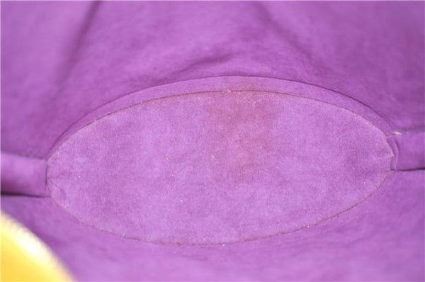 Authentic Louis Vuitton Epi Saint Jacques Hand Bag Yellow M52279 LV 4969D