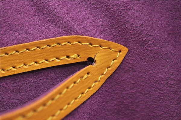 Authentic Louis Vuitton Epi Saint Jacques Hand Bag Yellow M52279 LV 4969D