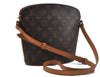 Authentic Louis Vuitton Monogram Drouot Shoulder Cross Body Bag M51290 LV 4970D
