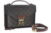 Authentic Louis Vuitton Monogram Monceau 2Way Shoulder Hand Bag M51187 LV 4971B