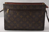 Authentic Louis Vuitton Monogram Enghien Shoulder Cross Bag M51205 LV Junk 4971I