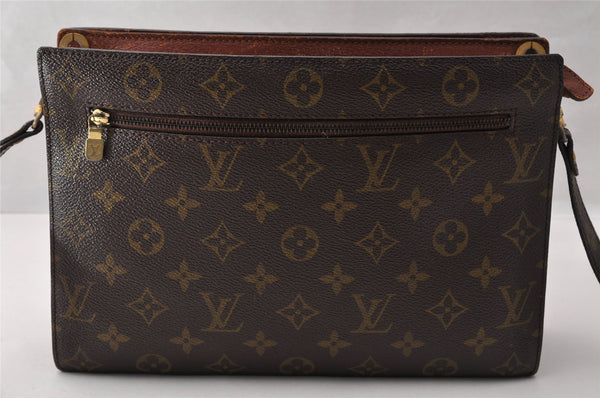 Authentic Louis Vuitton Monogram Enghien Shoulder Cross Bag M51205 LV Junk 4971I