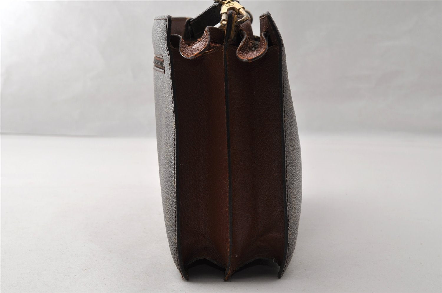 Authentic Louis Vuitton Monogram Enghien Shoulder Cross Bag M51205 LV Junk 4971I