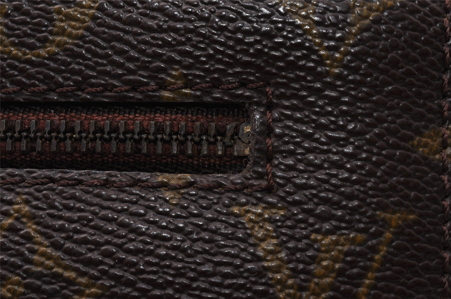 Authentic Louis Vuitton Monogram Enghien Shoulder Cross Bag M51205 LV Junk 4971I