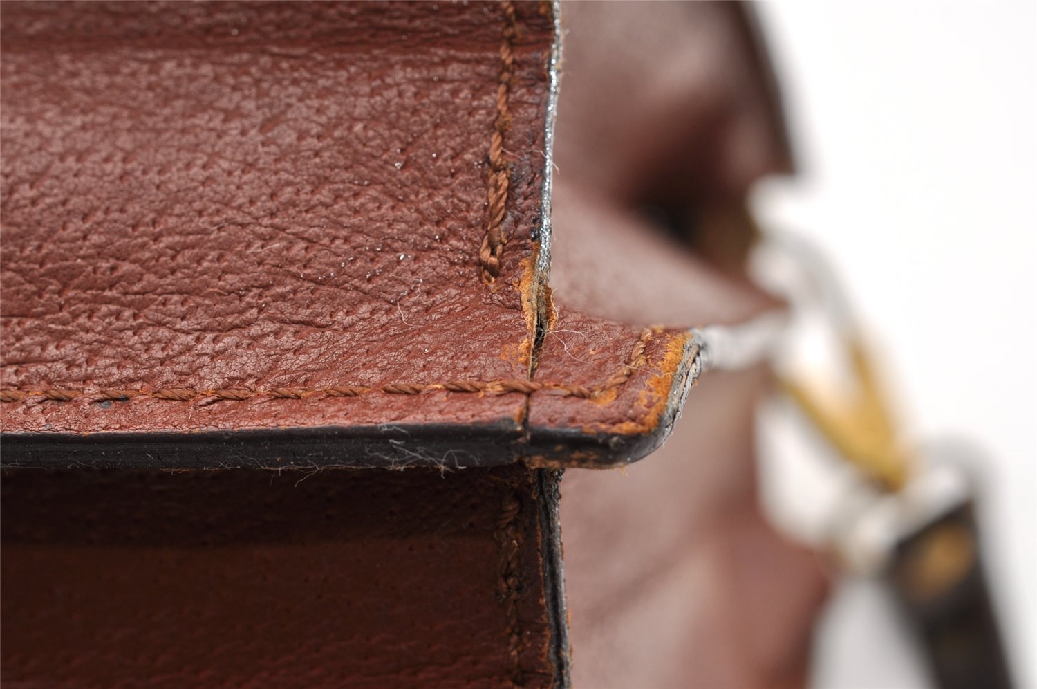 Authentic Louis Vuitton Monogram Enghien Shoulder Cross Bag M51205 LV Junk 4971I