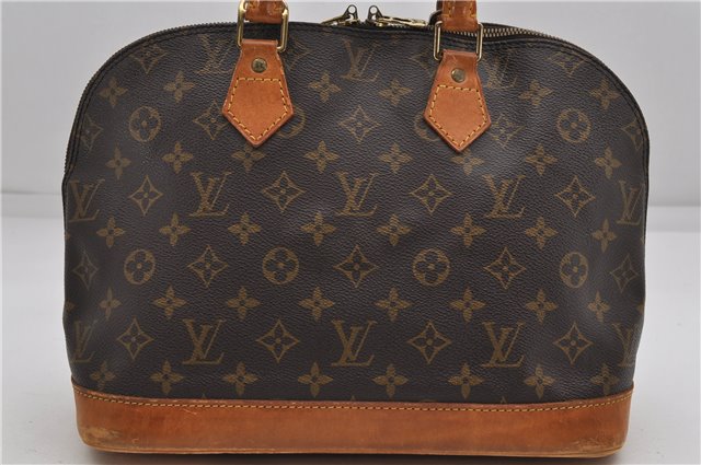 Authentic Louis Vuitton Monogram Alma Hand Bag M51130 LV 4972D