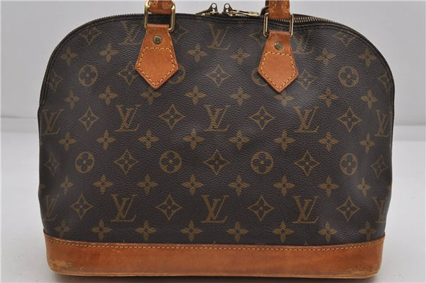 Authentic Louis Vuitton Monogram Alma Hand Bag M51130 LV 4972D
