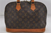 Authentic Louis Vuitton Monogram Alma Hand Bag M51130 LV 4972D
