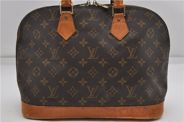 Authentic Louis Vuitton Monogram Alma Hand Bag M51130 LV 4972D