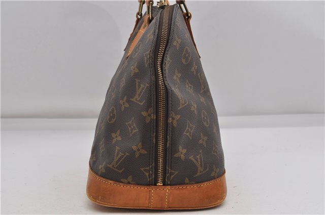 Authentic Louis Vuitton Monogram Alma Hand Bag M51130 LV 4972D