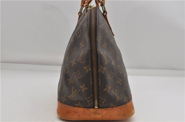 Authentic Louis Vuitton Monogram Alma Hand Bag M51130 LV 4972D