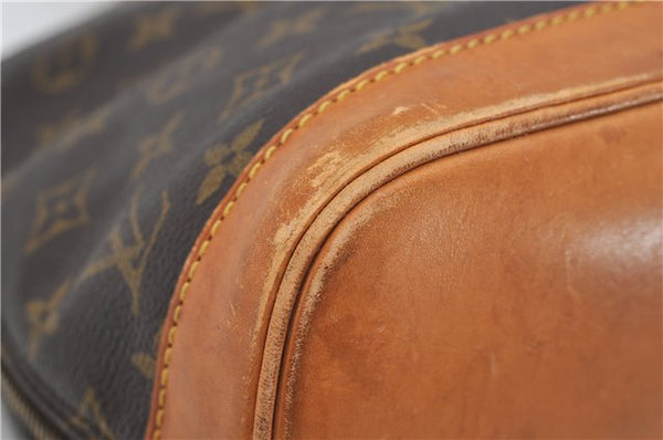 Authentic Louis Vuitton Monogram Alma Hand Bag M51130 LV 4972D