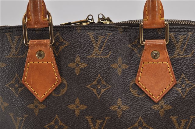 Authentic Louis Vuitton Monogram Alma Hand Bag M51130 LV 4972D