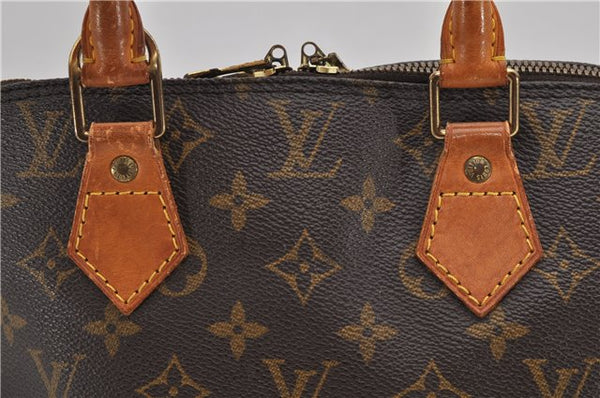 Authentic Louis Vuitton Monogram Alma Hand Bag M51130 LV 4972D