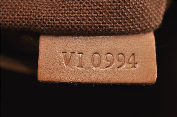 Authentic Louis Vuitton Monogram Alma Hand Bag M51130 LV 4972D