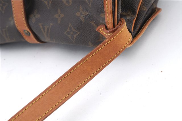 Auth LOUIS VUITTON Monogram Saumur 30 Shoulder Cross Body Bag M42256 LV 4973C