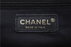 Authentic CHANEL New Travel Line Shoulder Hand Bag Nylon Leather Black 4973D