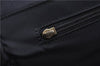 Authentic CHANEL New Travel Line Shoulder Hand Bag Nylon Leather Black 4973D