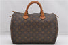 Authentic Louis Vuitton Monogram Speedy 30 Hand Boston Bag M41526 LV 4976D