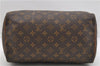 Authentic Louis Vuitton Monogram Speedy 30 Hand Boston Bag M41526 LV 4976D