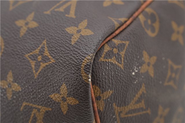 Authentic Louis Vuitton Monogram Speedy 30 Hand Boston Bag M41526 LV 4976D
