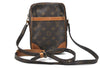 Authentic Louis Vuitton Monogram Danube Shoulder Cross Body Bag M45266 LV 4977D