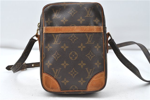 Authentic Louis Vuitton Monogram Danube Shoulder Cross Body Bag M45266 LV 4977D