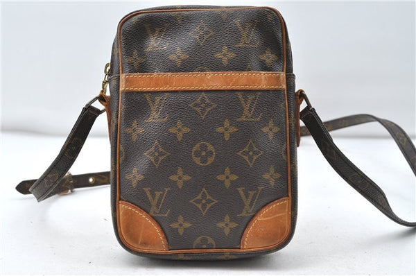 Authentic Louis Vuitton Monogram Danube Shoulder Cross Body Bag M45266 LV 4977D