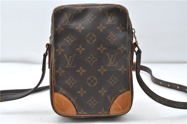 Authentic Louis Vuitton Monogram Danube Shoulder Cross Body Bag M45266 LV 4977D