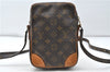Authentic Louis Vuitton Monogram Danube Shoulder Cross Body Bag M45266 LV 4977D