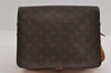 Authentic Louis Vuitton Monogram Cartouchiere GM Shoulder Bag Old Model 4977I