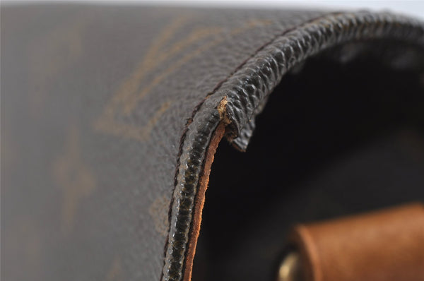 Authentic Louis Vuitton Monogram Cartouchiere GM Shoulder Bag Old Model 4977I