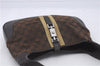 Auth GUCCI Sherry Line Jackie Shoulder Hand Bag GG Canvas Leather Brown 4978D