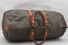 Authentic Louis Vuitton Monogram Keepall 55 Boston Bag Old Model LV Junk 4980I