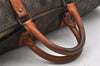 Authentic Louis Vuitton Monogram Keepall 55 Boston Bag Old Model LV Junk 4980I